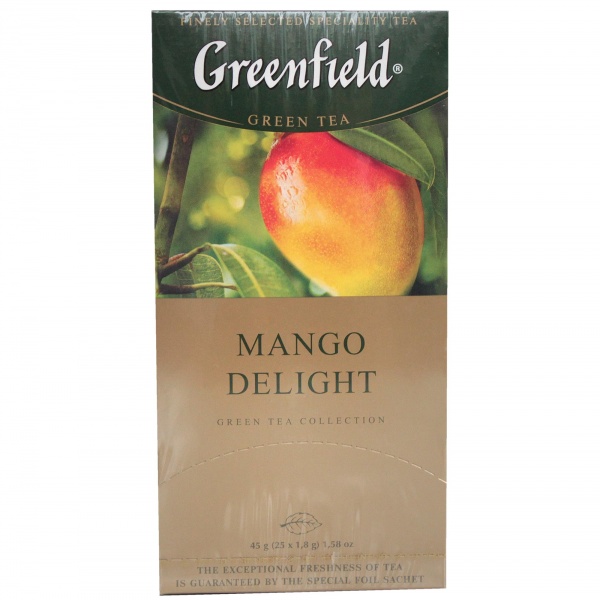 Herbata greenfield biała mango delight. 