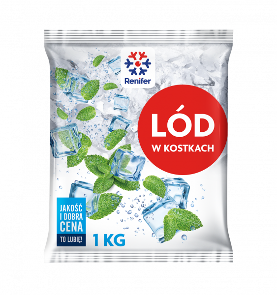 Lód w kostkach 