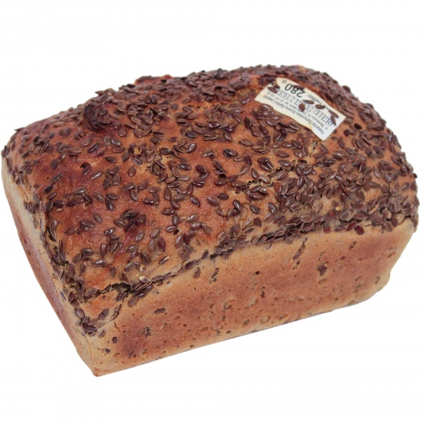 Chleb żytni z lnem mini(Produkt dostępny od przedziału godz. 12-14) 