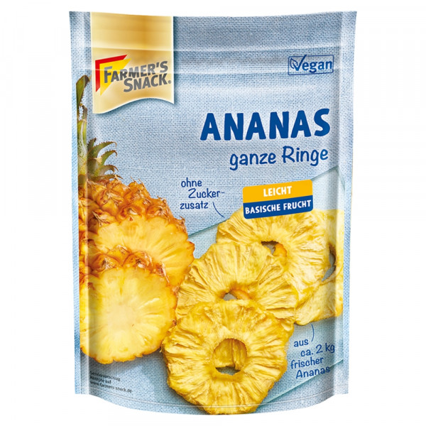 Ananas farmer&#039;s snack krążki 
