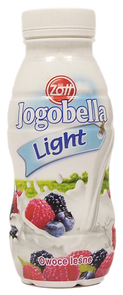 Jogurt Jogobella do picia light owoce leśne 
