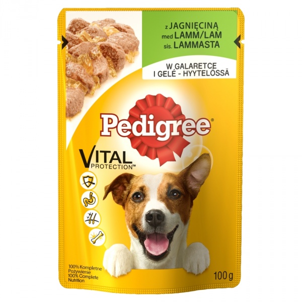 Karma Pedigre saszetka jagnięcina w galarecie 