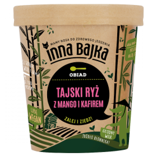 Inna Bajka Tajski ryż z mango i kaffirem 55g