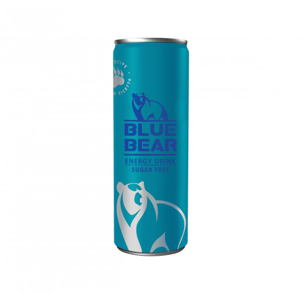 Napój blue bear energy drink sugar free 