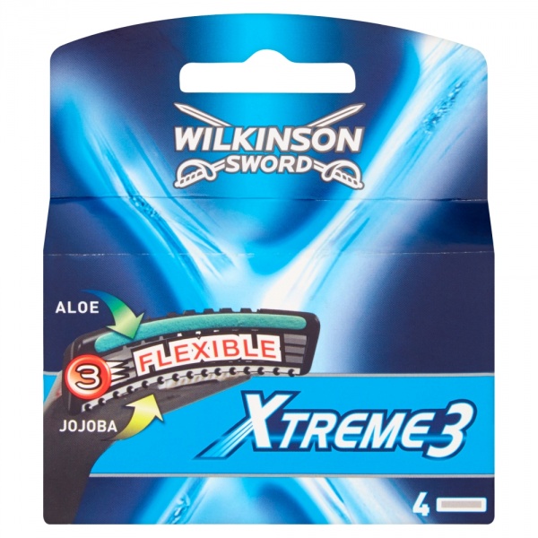 Wilkinson wkłady xtreme3 4 wkłady 