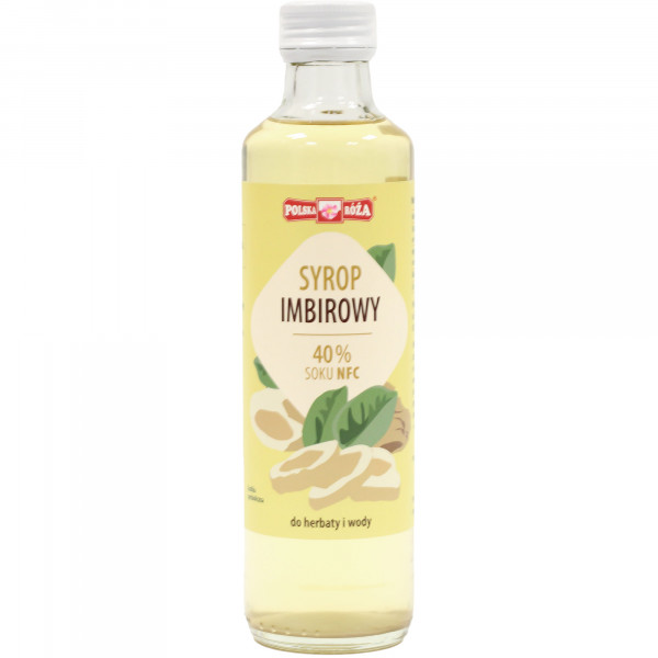 Syrop Polska Róża imbirowy 