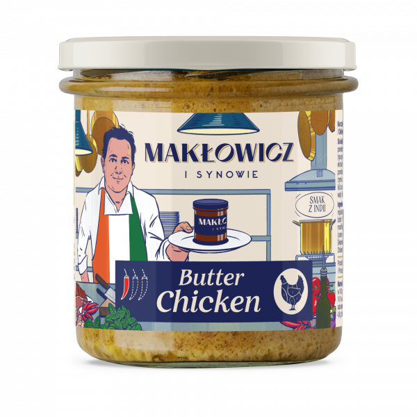 Makłowicz i Synowie Danie butter chicken 