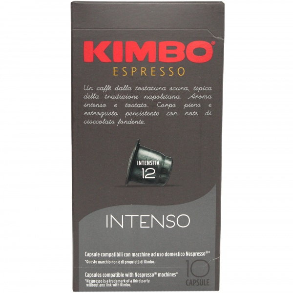 Kapsułki kimbo espresso intenso 