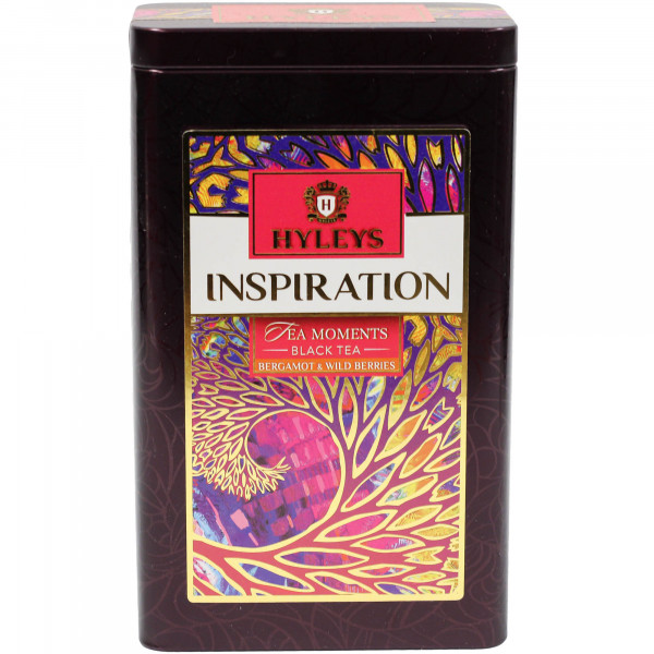 Herbata liść Hyleys inspiration green tea bergamot&amp;wild berries 