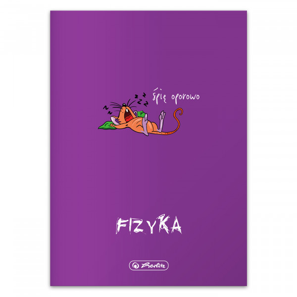 Zeszyt Herlitz ECOPP PRZ Fizyka A5 60k kratka z marginesem