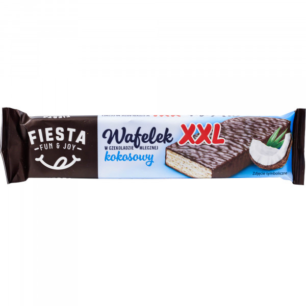 Wafelek Fiesta w czekoladzie kokosowy 