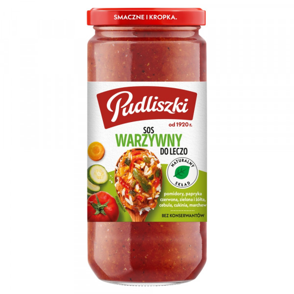 Pudliszki Sos warzywny do leczo 480g
