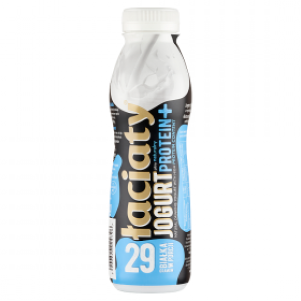 Jogurt  Łaciaty pitny nat.protein plus butelka PET 360g SM MLEKPOL