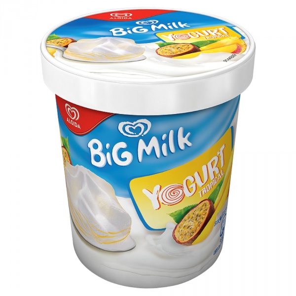Lody big milk jogurt tropik 