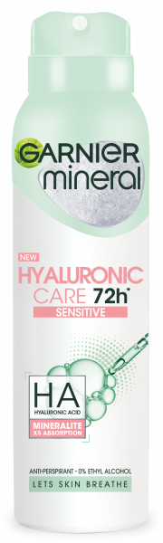 Garnier mineral Hyaluronic Care 72h Antyperspirant 150 ml