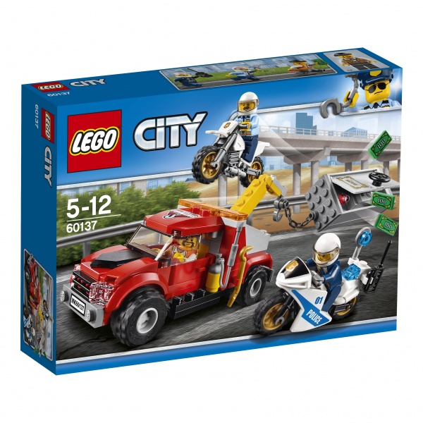 Klocki LEGO  City Police Eskorta policyjna 60137