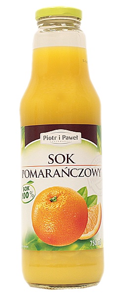 Sok Pomarańczowy 100% Piotr i Paweł