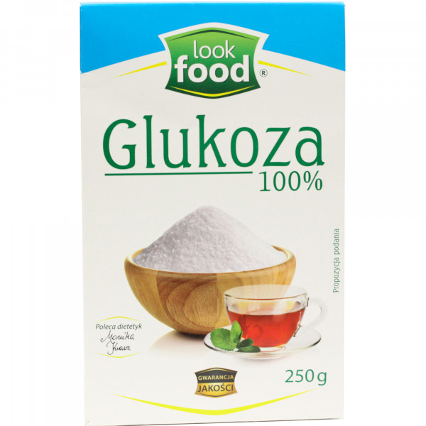 Glukoza look food 100% 250g 