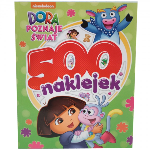&quot;Dora poznaje świat&quot; - 500 naklejek 