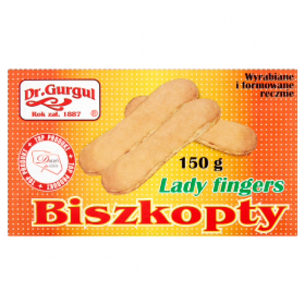Dr. Gurgul Biszkopty Lady Fingers 150 g 