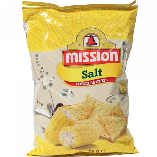 Tortilla chips mission salted 