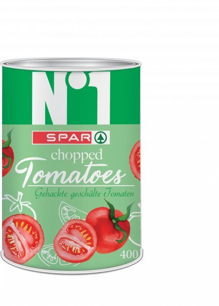 Pomidory spar no1 krojone bez skórki w soku pomidorowym 