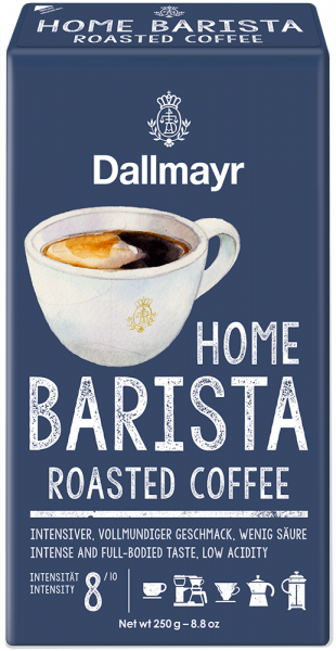 Kawa mielona dallmayr home barista roasted coffe 