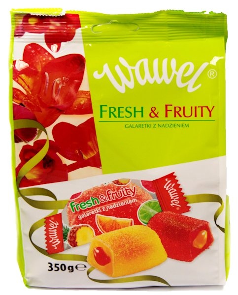 Galaretki Wawel Fresh&amp;Fruity owocowe 