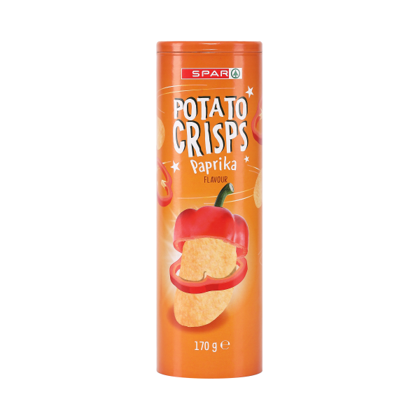 Chipsy Spar ziemniaczane smak paprykowy 