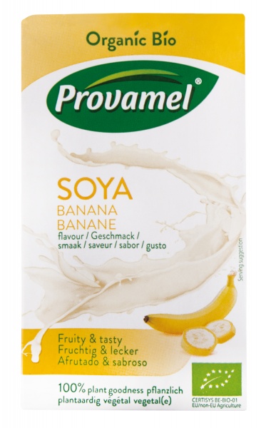 Napój Provamel Organiczny sojowy o smaku bananowym 