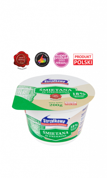 Śmietana 18% 200g