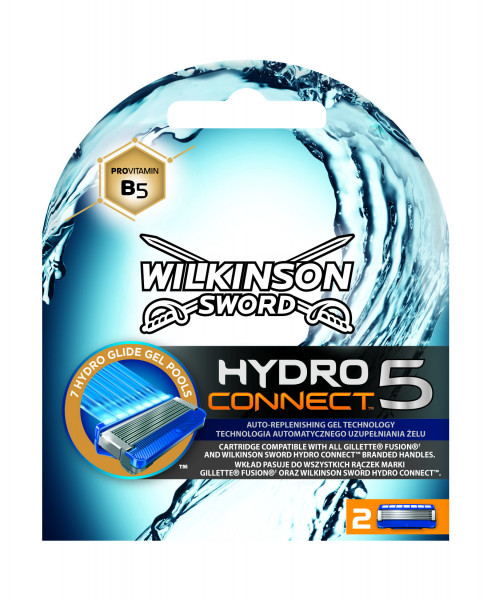 Wilkinson Sword Hydro Connect 5 Wkłady do maszynki 2 sztuki