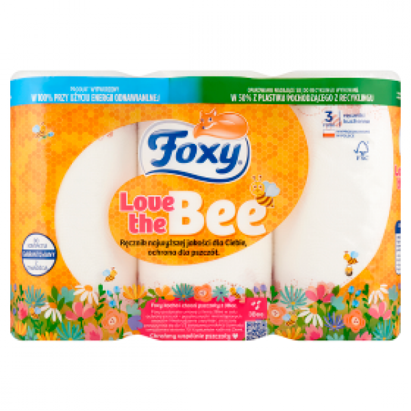 Ręcznik kuchenny Foxy Love The Bee 3 rolki