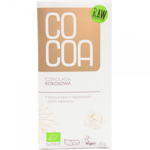 Czekolada kokosowa bio cocoa 