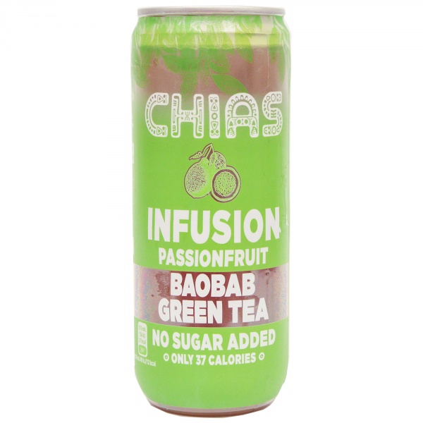 Napój Chias Infusion Passionfruit baobab green tea 