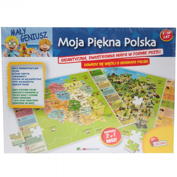 I&#039;m a genius geopuzzle &quot; Moja piękna Polska &quot; 