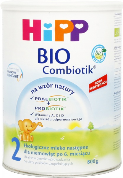 Mleko Hipp 2 Bio Combiotik następne 
