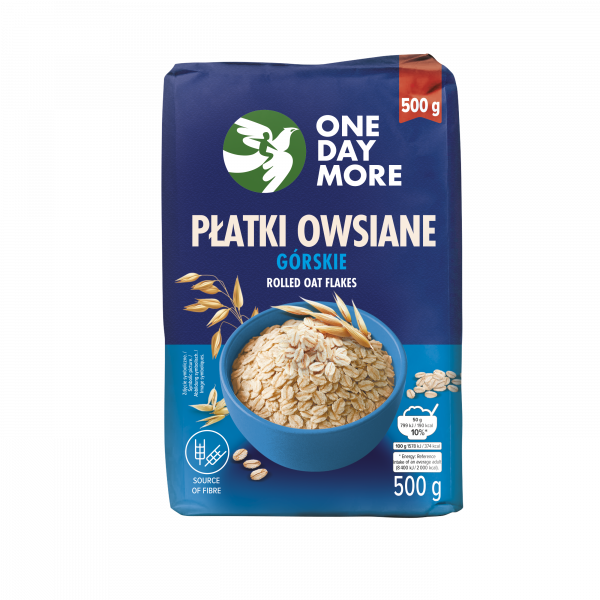 Płatki owsiane OneDayMore górskie 