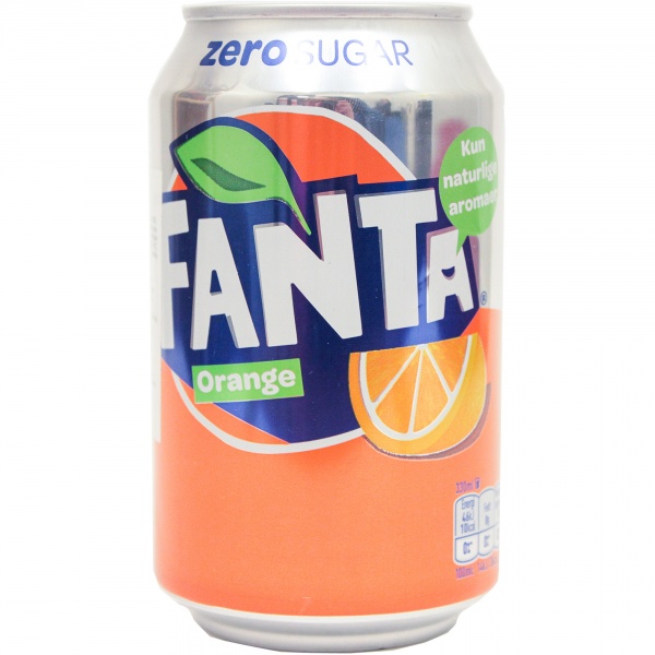 Fanta orange zero 