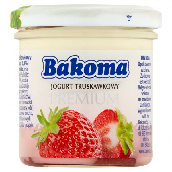 Jogurt premium truskawka 