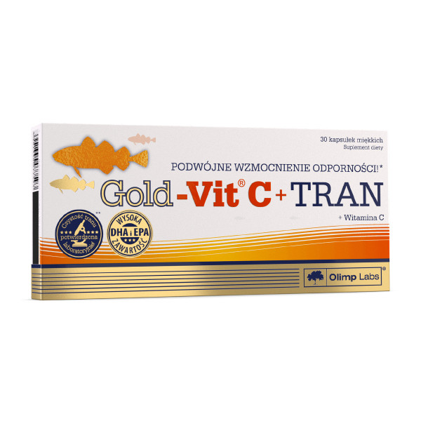 Gold-Vit C + tran 30 kapsułek