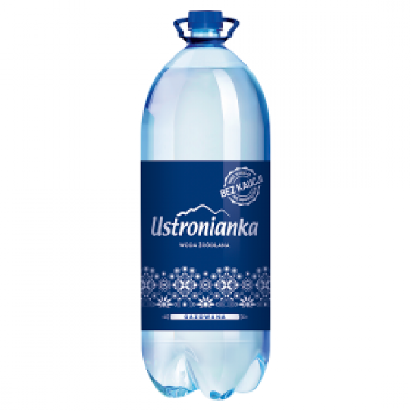 Woda gazowana Ustronianka mineralna 3,1l butelka