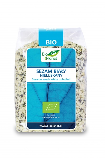 Sezam biały niełuskany-bio planet 