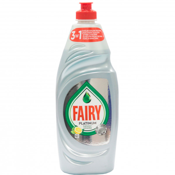 Fairy Platinum Cytryna i Limonka, Płyn do mycia naczyń, 700 ml