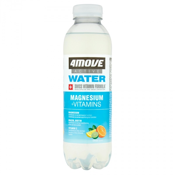 Napój 4Move vitamin water magnez witamina B6 pet 