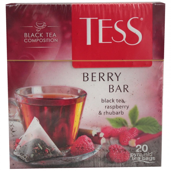 Herbata tess berry bar black. 