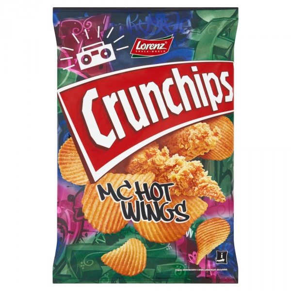 Chipsy Crunchips x-cut hot wings 
