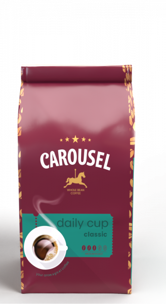 Kawa ziarnista Carousel Daily Cup classic 