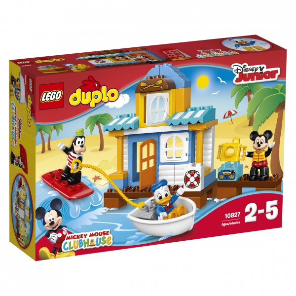 Klocki LEGO DUPLO Disney Miki i przyjaciele — Domek na plaży 10827 