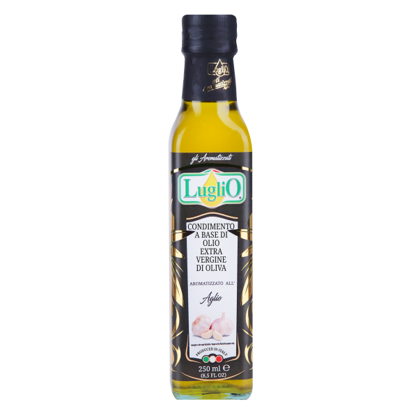 Oliwa Luglio extra virgin z czosnkiem 
